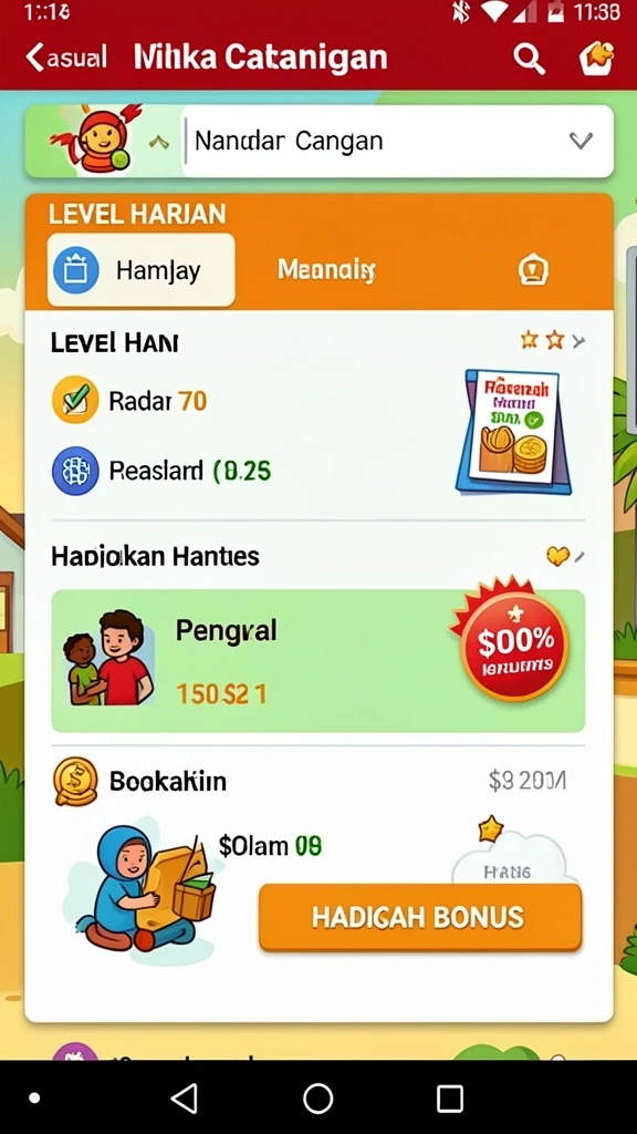 api66 - Tampilan antarmuka yang modern dan user-friendly.