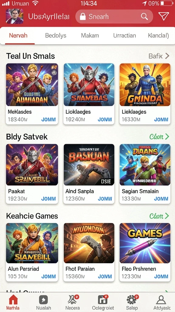btv168 - Screenshot menunjukkan berbagai pilihan permainan slot yang tersedia.