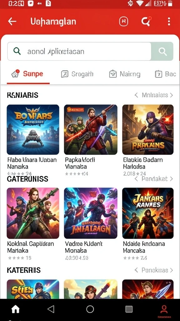 paus188 - Menu navigasi yang mudah digunakan dan intuitif.